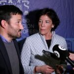 El conseller de Educación Vicent Marzá junto a la ministra de Educación Isabel Celaá