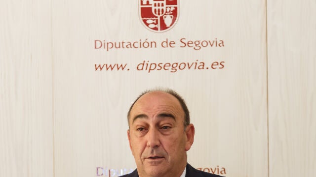 El presidente de la Diputación de Segovia, Miguel Ángel de Vicente