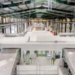 Interior de la planta de Silestone de Cosentino