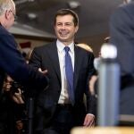 El candidato presidencial demócrata, Pete Buttigieg