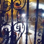 La Policía Foral acudió al lugar de los hechos al lado del bar Koxka de Alsasua tras la petición de apoyo que solicitó uno de los dos guardias civiles atacados