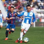 Roque Mesa con el Leganés.