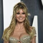 Heidi Klum en la fiesta que Vanity Fair organizó tras la ceremonia de los premios Oscar