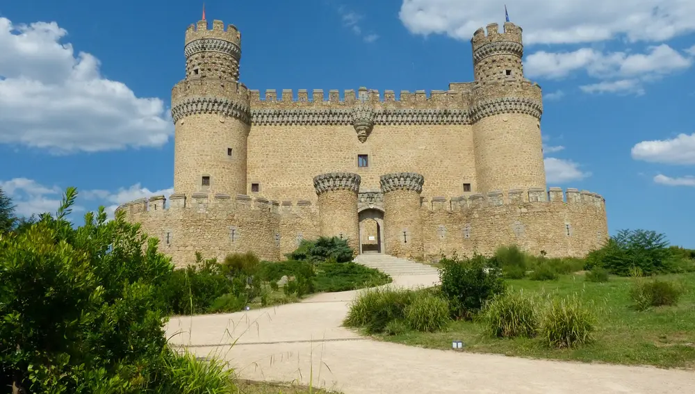 Vista del Castillo de Manzanares de el Real