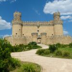 Vista del Castillo de Manzanares de el Real