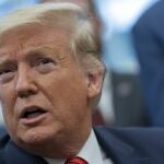 El presidente de EE UU, Donald Trump