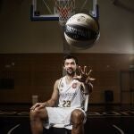 Sergio Llull, durante la entrevista con LA RAZÓN / Gonzalo Pérez Mata