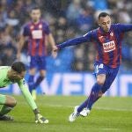 Fabián Orellana, con el Eibar.
