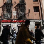 Fortunata «vivía» en una de las casas que quedan en la cara exterior de la Plaza Mayor, frente al Mercado de San Miguel