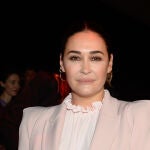 Vicky Martin Berrocal at the front row of firm " RobertoDiz " during Pasarela Cibeles Fashion Week Madrid 2020 in Madrid on Wednesday, 29 January, 2020.