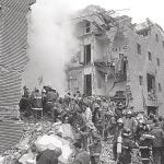 Atentado de la banda terrorista contra la Casa Cuartel de Zaragoza, en diciembre de 1987