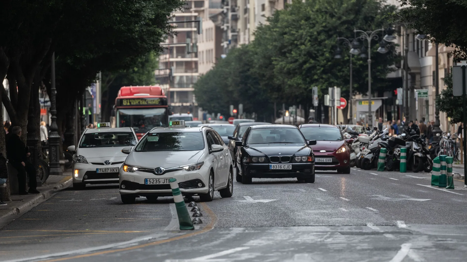 La calle Colón en una imagen de archivo