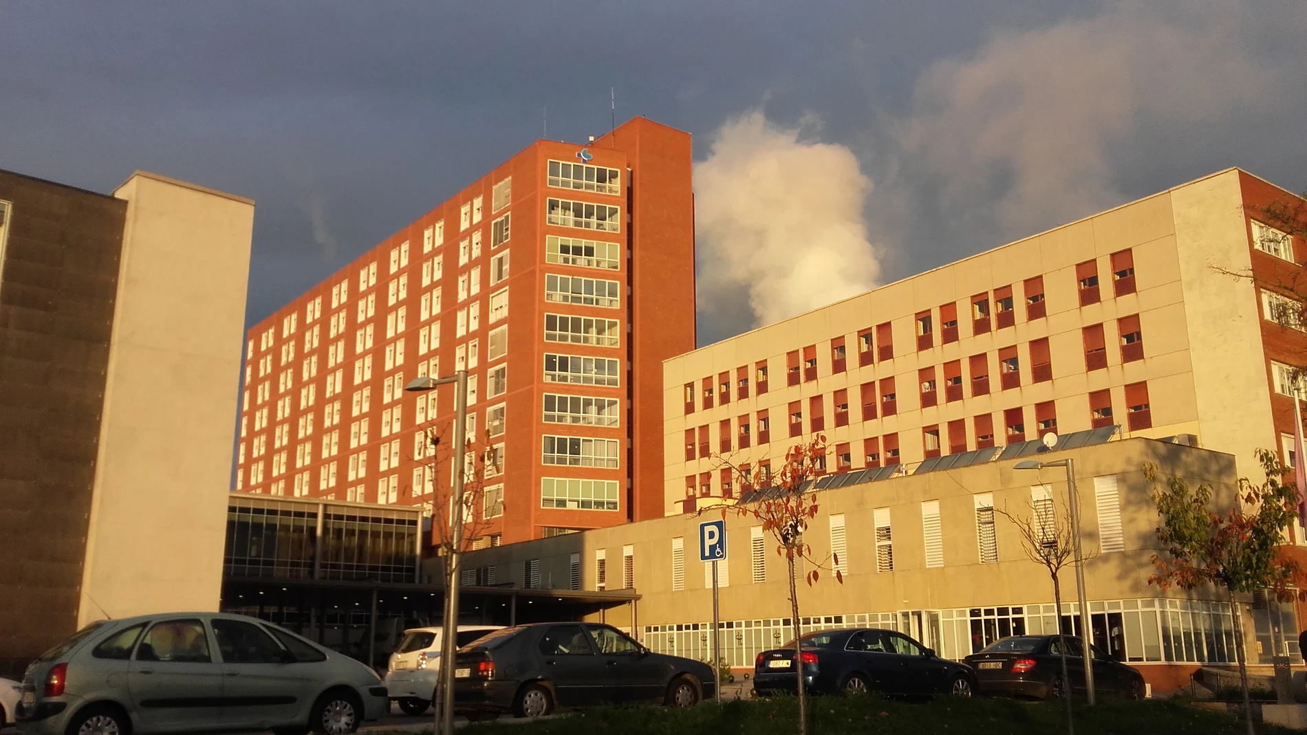 Hospital Río Carrión de Palencia donde se ingresó al herido