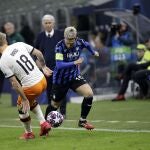 Papu Gómez con el Atalanta frente al Valencia.