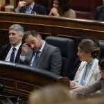 Jose Luis Abalos, durante el Pleno del Congreso de los Diputados