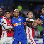 Deyverson con el Getafe.
