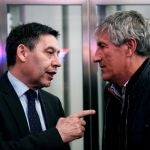 Bartomeu y Quique Setién