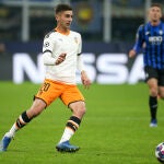 Ferrán Torres frente al Atalanta.
