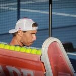 Rafa Nadal en Acapulco, el último torneo que pudo disputar antes de la crisis del coronavirus