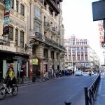 Aspecto actual de la Carrera de San Jerónimo