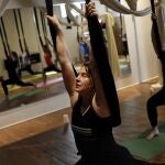 Sesión de yoga