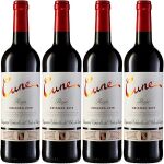 Seis botellas de vino Tinto Cune