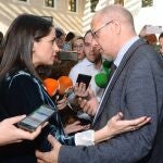 Igea junto a Inés Arrimadas durante un encuentro celebrado en Valladolid