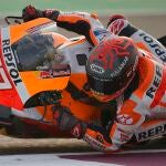 El piloto español de MotoGP Marc Márquez (Repsol Honda) en el test de CatarREPSOL MEDIA23/02/2020