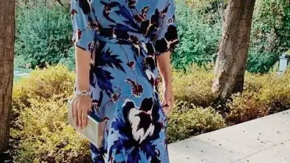 Vestido floral de Mango de la temporada pasada