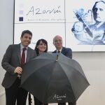 Carlos Mazón, Julia Parra y Carlos Creuheras