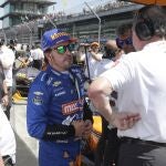 Fernando Alonso, en Indianápolis