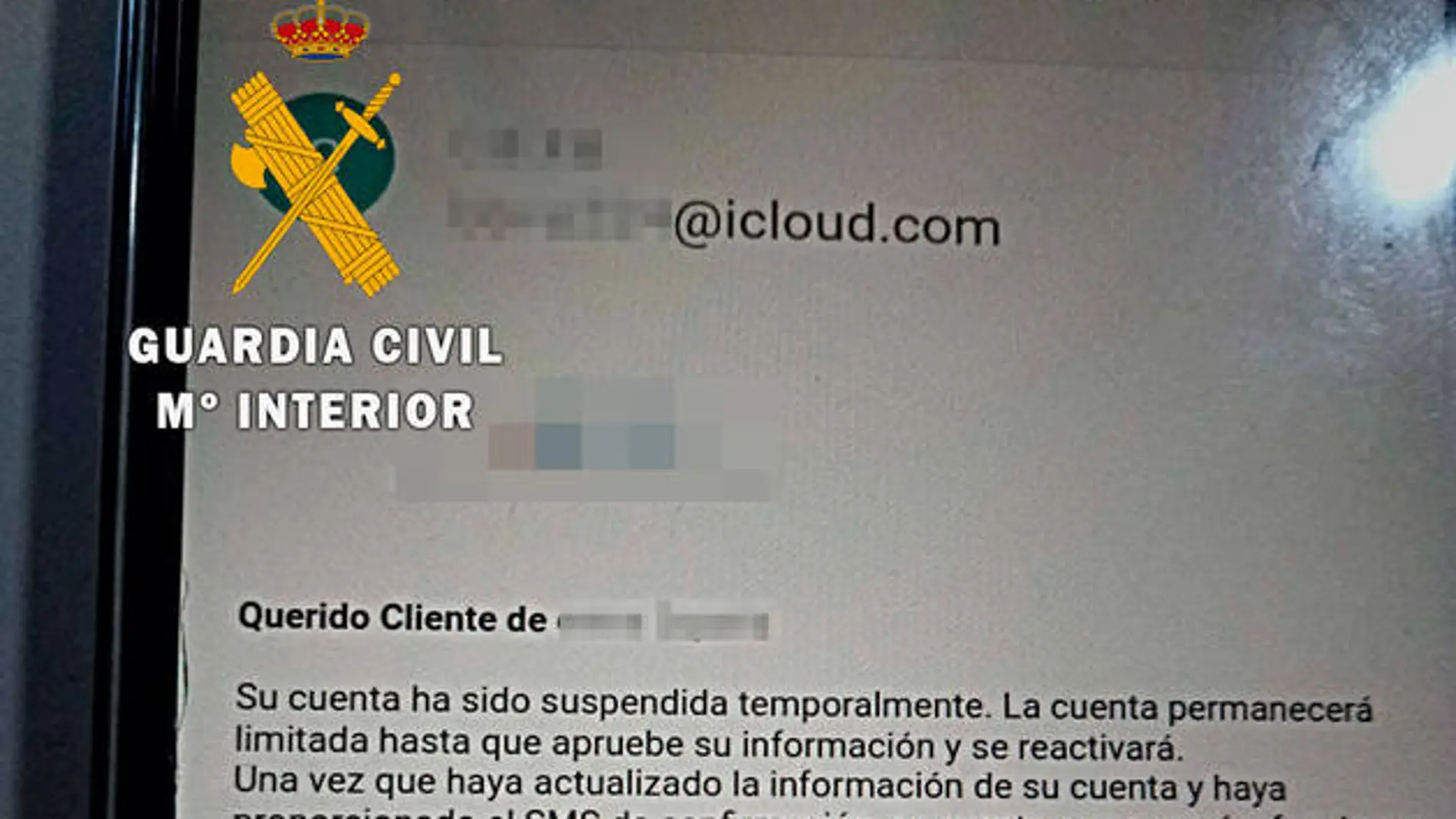 SMS del banco que puede ser una estafa
