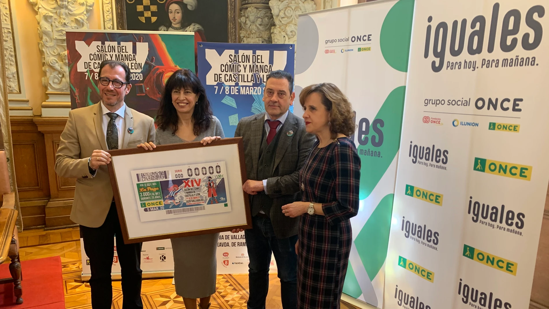 El Salón del Cómic y Manga de CyL celebra su XIV edición en Valladolid e ilustra el cupón de la ONCE del 5 de marzo