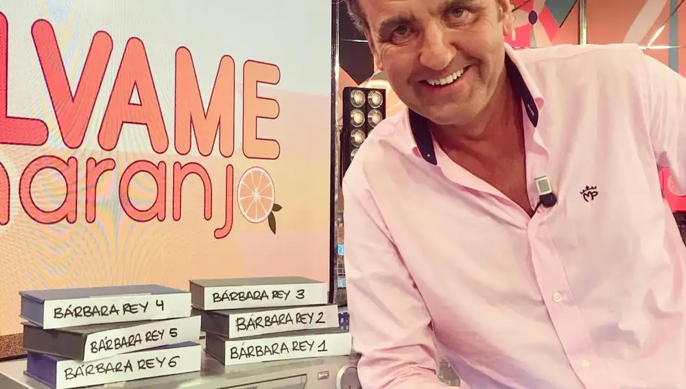 Antonio Montero en el plató de "Sálvame"