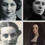 Algunas de las mujeres de las que tratan las actividades de la Consejería de Cultura y Patrimonio Histórico por el Día Internacional de la Mujer