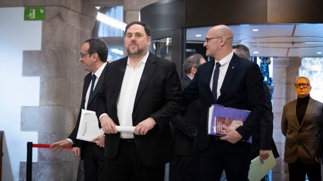Oriol Junqueras y Raül Romeva