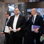 Oriol Junqueras y Raül Romeva
