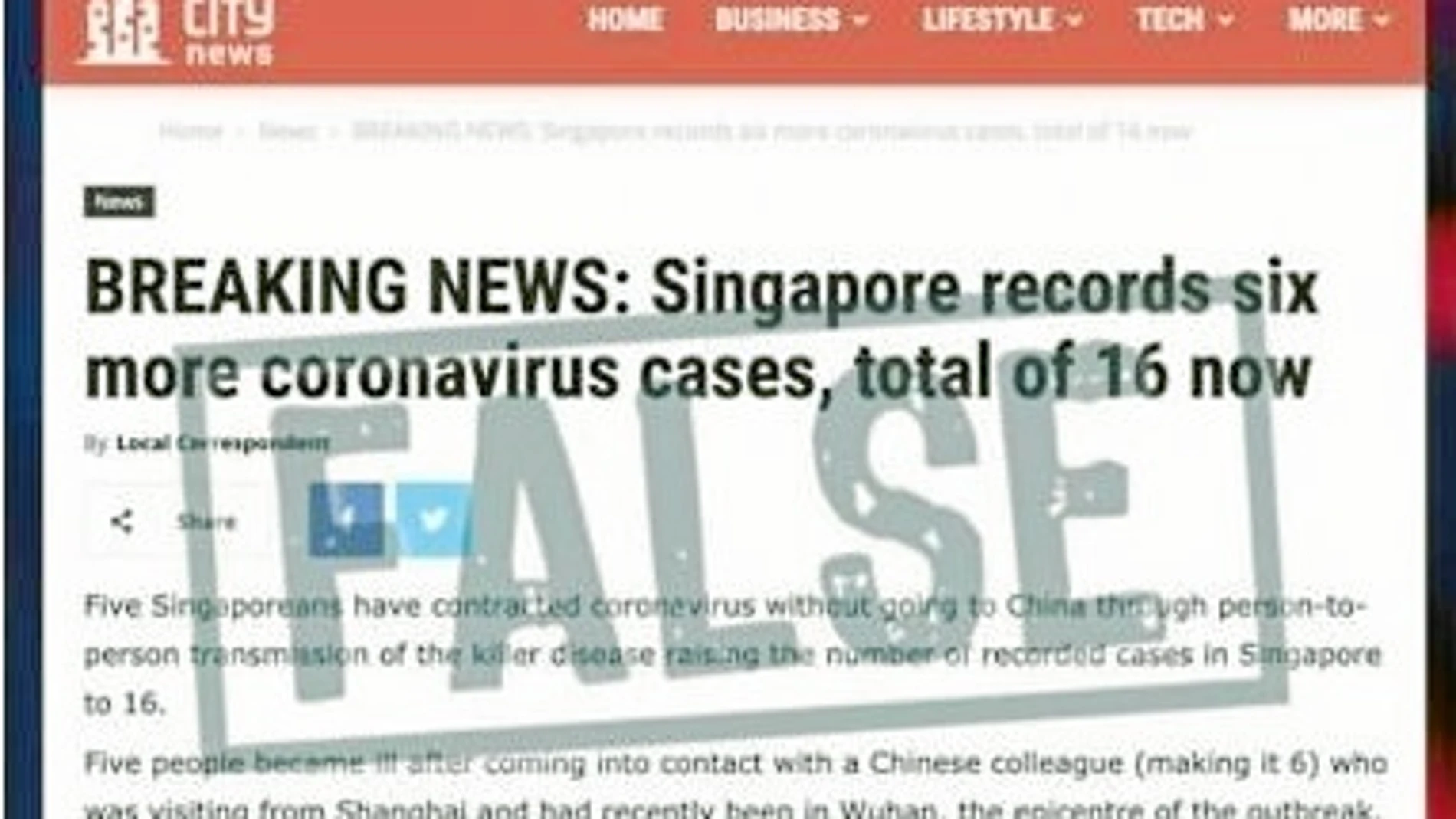 Fake news