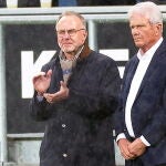 Rummenigge junto al dueño del Hoffenheim 