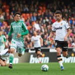 Ferran Torres con el Valencia frente al Real Betis.