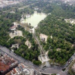 El parque de El Retiro de Madrid