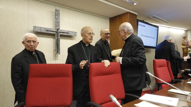 Asamblea Plenaria en la Conferencia Episcopal en la que Ricardo Blazquez se despide como presidente de la misma.