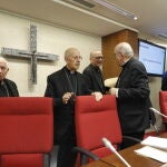 Asamblea Plenaria en la Conferencia Episcopal en la que Ricardo Blazquez se despide como presidente de la misma.