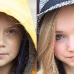 Greta Thunberg y Naomi Seibt