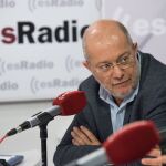 Francisco Igea, durante la entrevista en Es la Mañana de Federico Jiménez Losantos en la emisora Esradio, antes de las Primarias de Cs