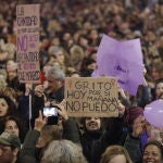 Manifestación del 8-M del año pasado / Efe
