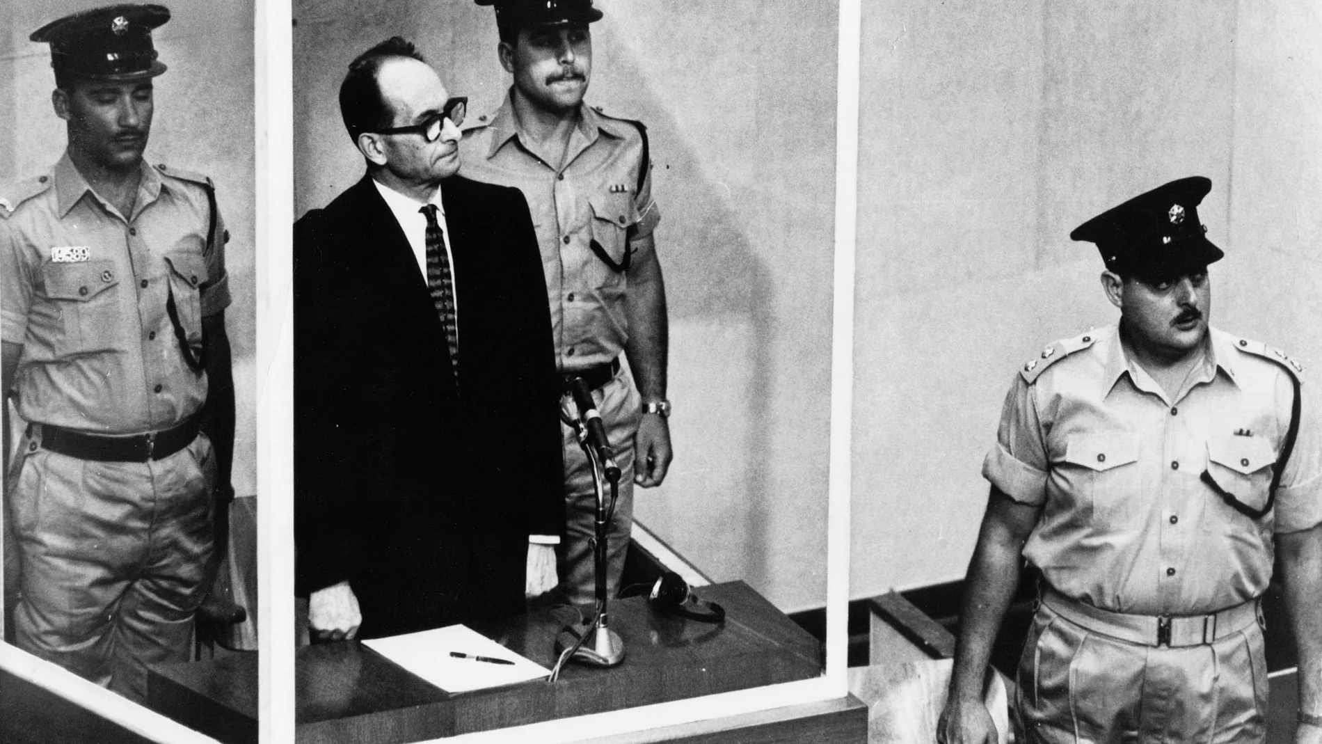 Adolf Eichmann fue capturado en Argentina para posteriormente juzgarle en Israel, como se recoge en la imagen