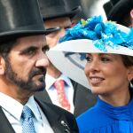 Sheikh Mohammed Bin Rashid Al Maktoum y la princesa Haya, antes de la huida de ésta a Londres