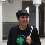 La líder de Adelante Andalucía, Teresa Rodríguez, la semana pasada