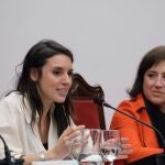 Irene Montero este jueves en un acto en el Paraninfo de la Universidad de SevillaCARLOS MÁRQUEZ - EUROPA PRESS05/03/2020